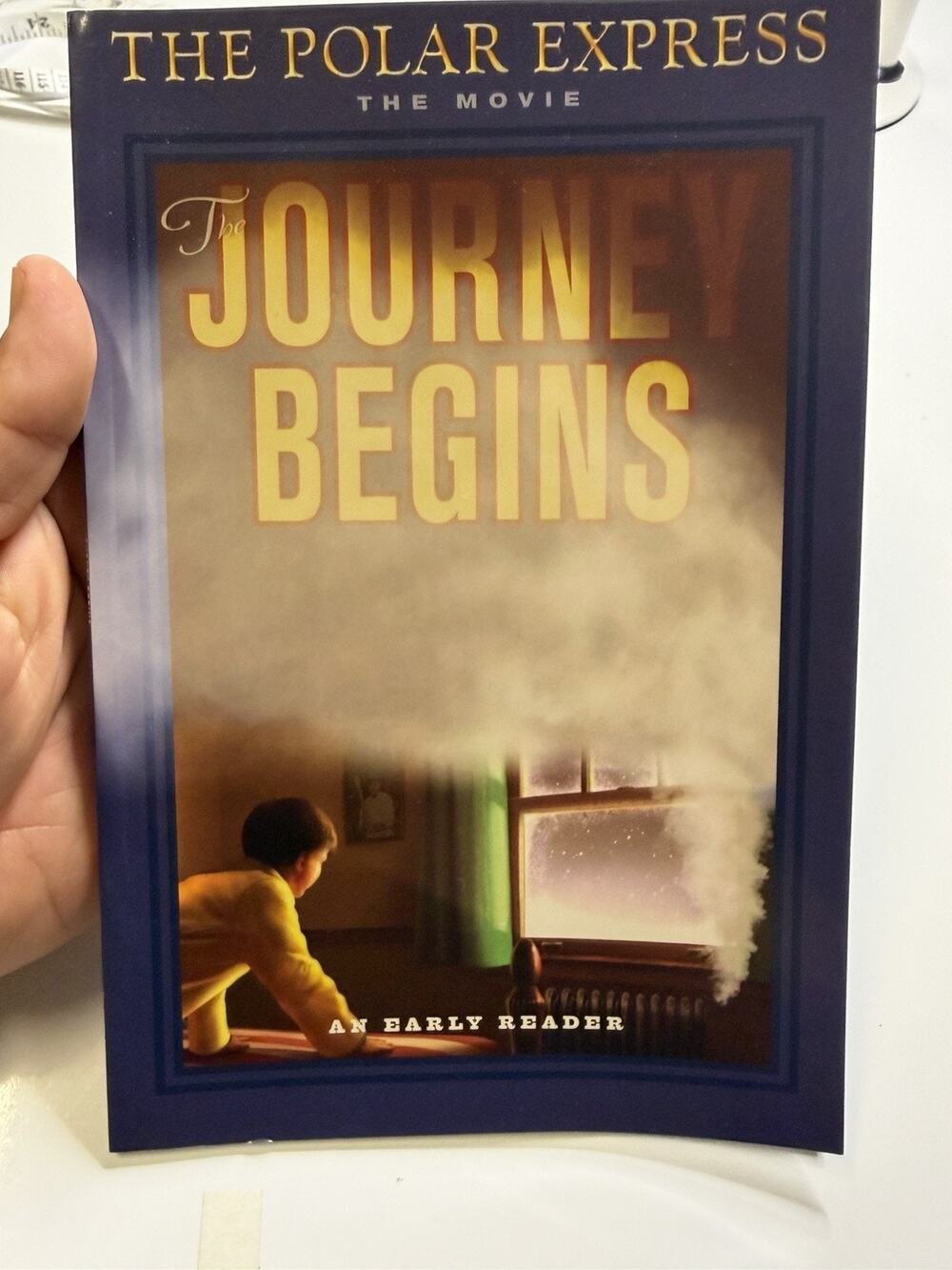VTG The Polar Express The Journey Begins Kitty Richards 2004 Movie Early Reader